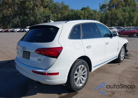 2016 Audi Q5 2.0T Premium z USA, uszkodzony, nr VIN WA1L2AFP6GA017515